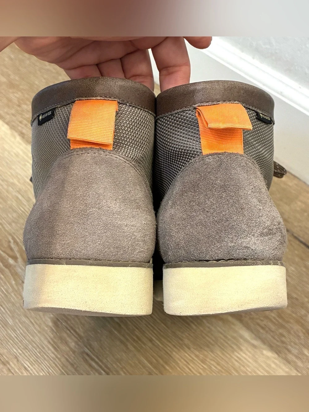 Clarks Originals Wallabee 2.0 GTX (Gore-Tex) Boots Gray Men’s US 11.5 EU 45